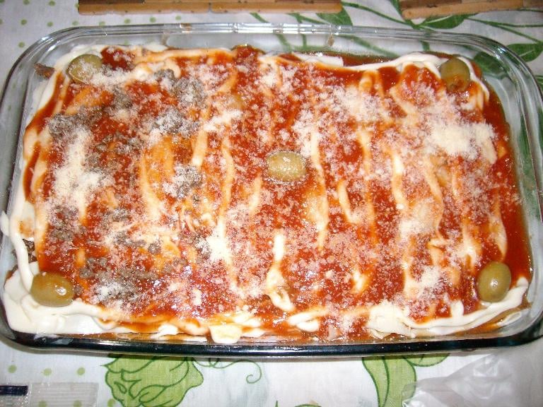 Lasanha de berinjela