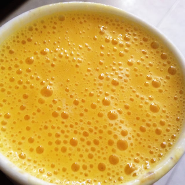Suco de manga com leite