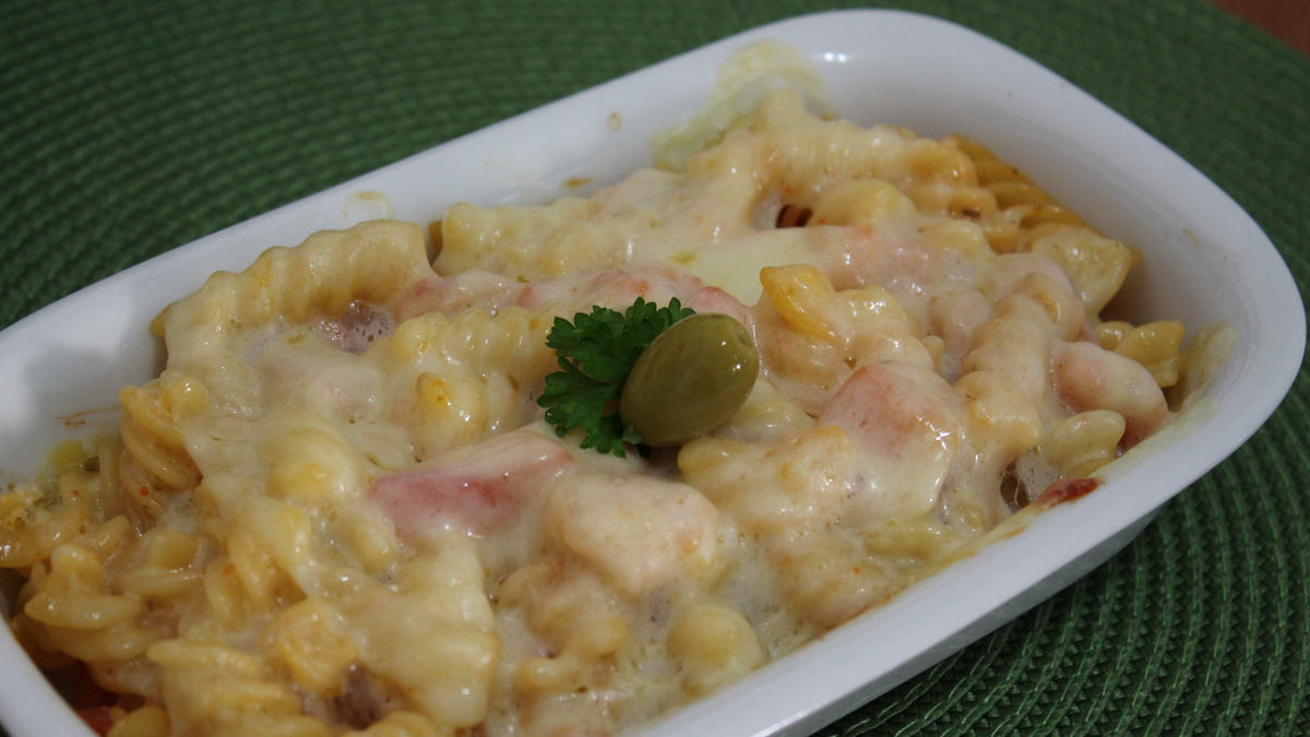 Macarrão pizzaiolo