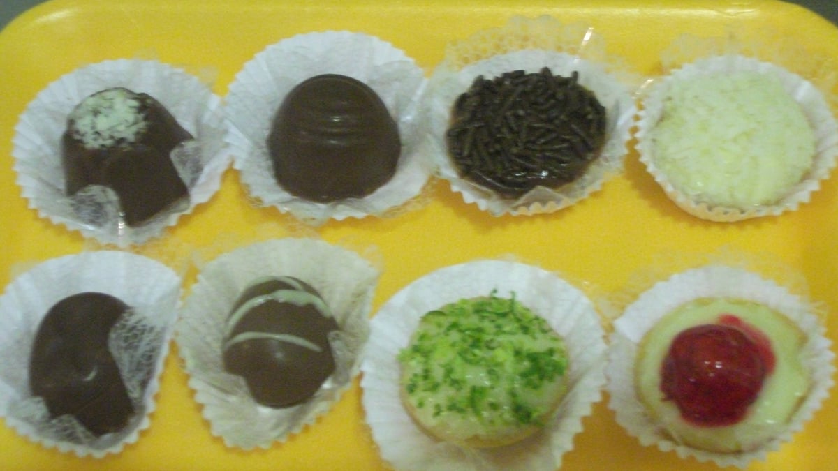 Trufas tipo Ferrero Rocher