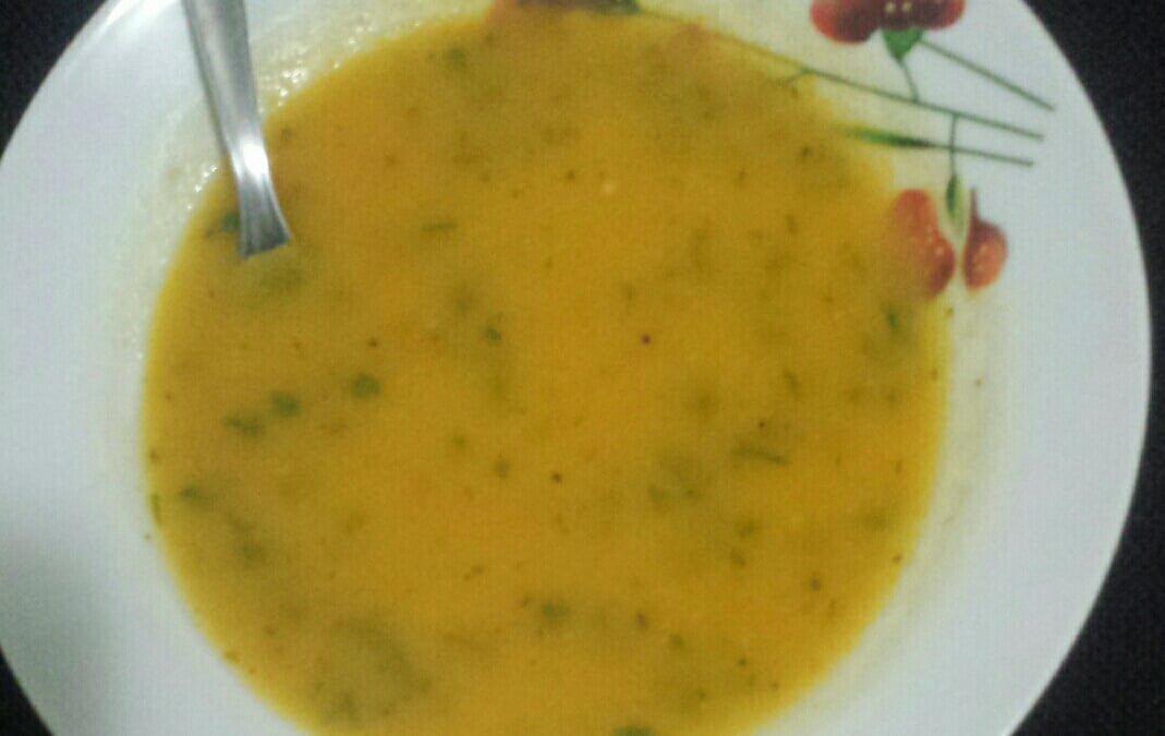 Sopa creme de legumes do vô Rubens
