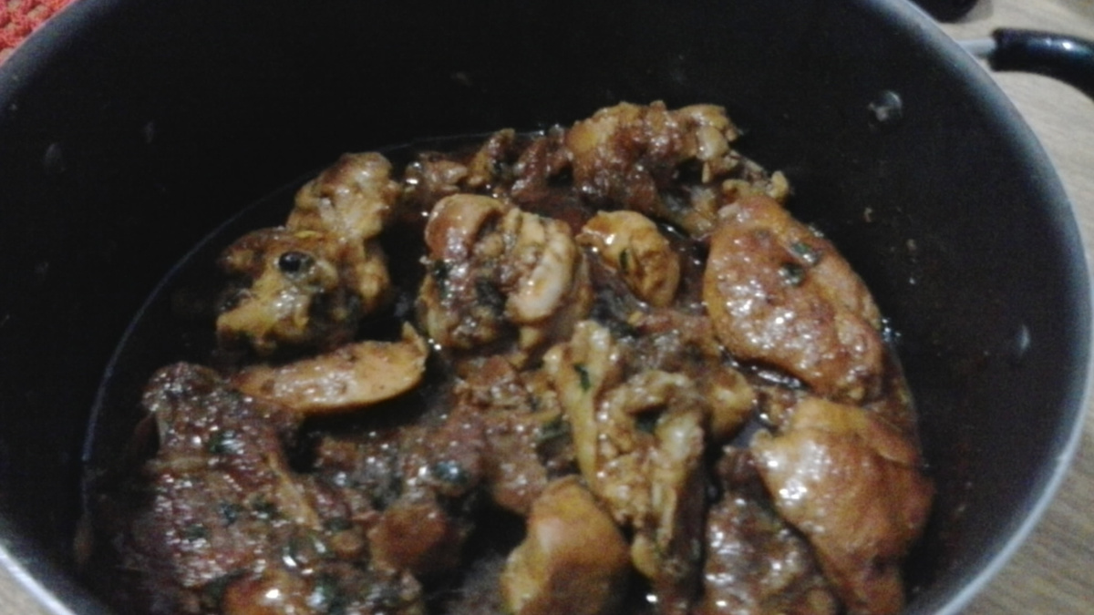 Coxas de frango ao molho