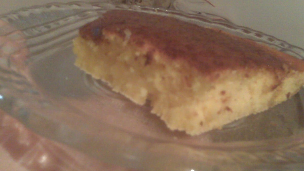 Bolo de milho cremoso - super fácil