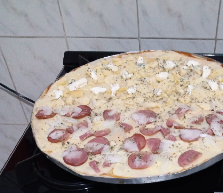 Pizza de aipim