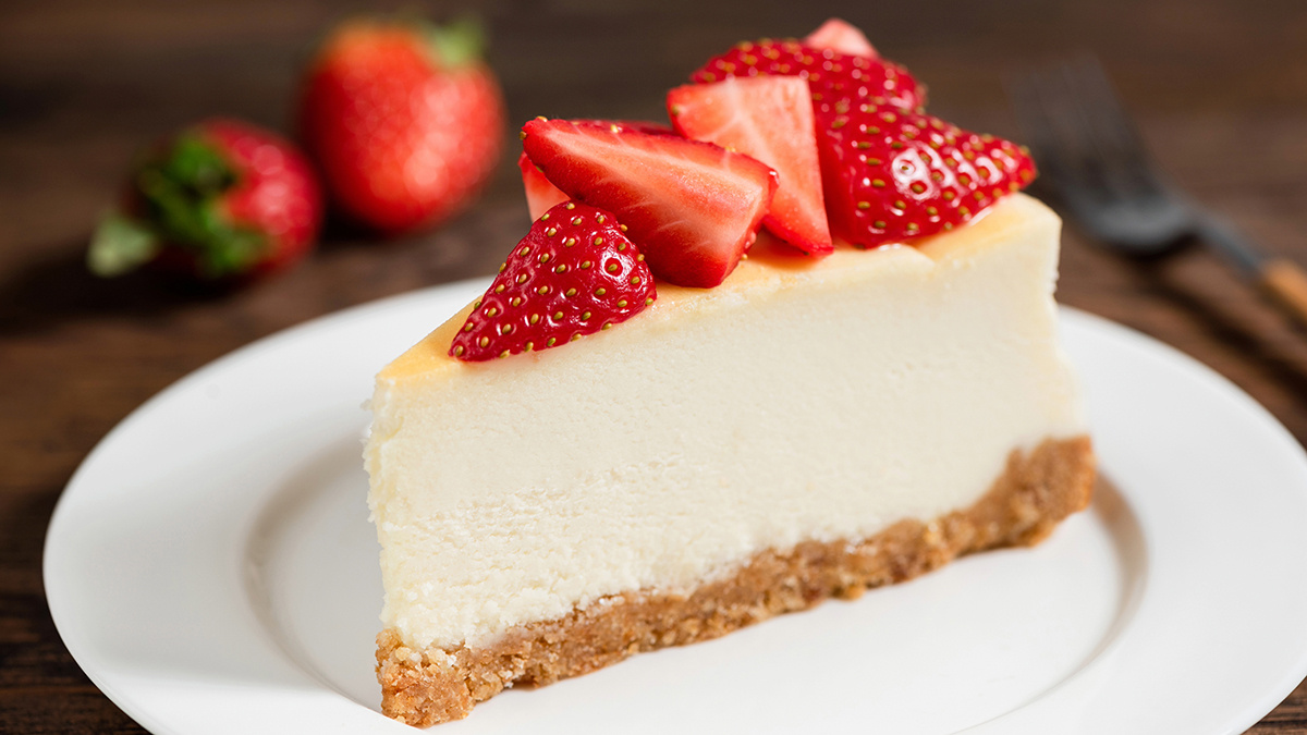 Cheesecake de morango