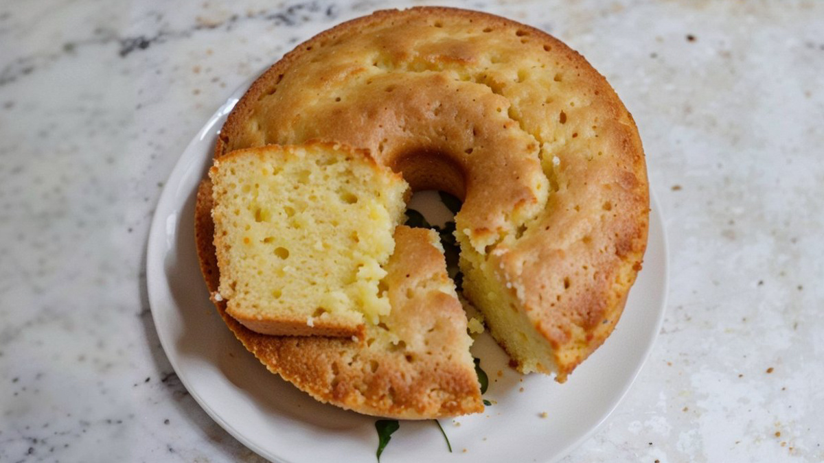 Bolo de fubá superfofo