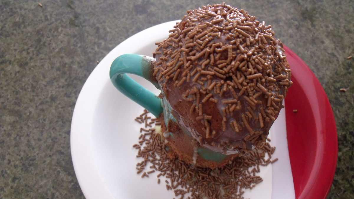 Bolo de caneca