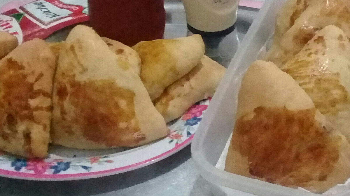 Esfirra de carne (receita turca)