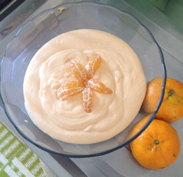 Mousse de tangerina