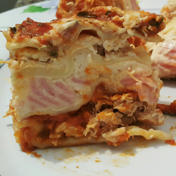 Lasanha de frango deliciosa