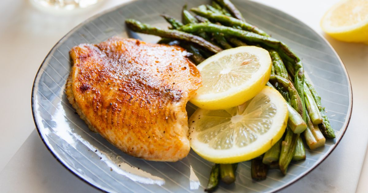 Filé de peixe na airfryer