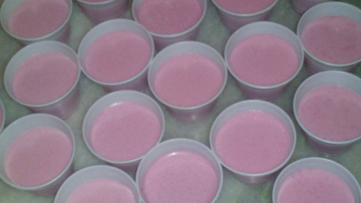 Mousse de gelatina