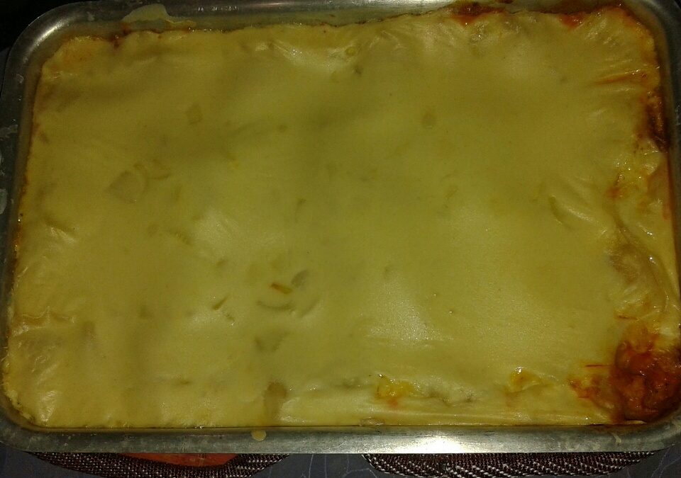 Lasanha de filé de peixe