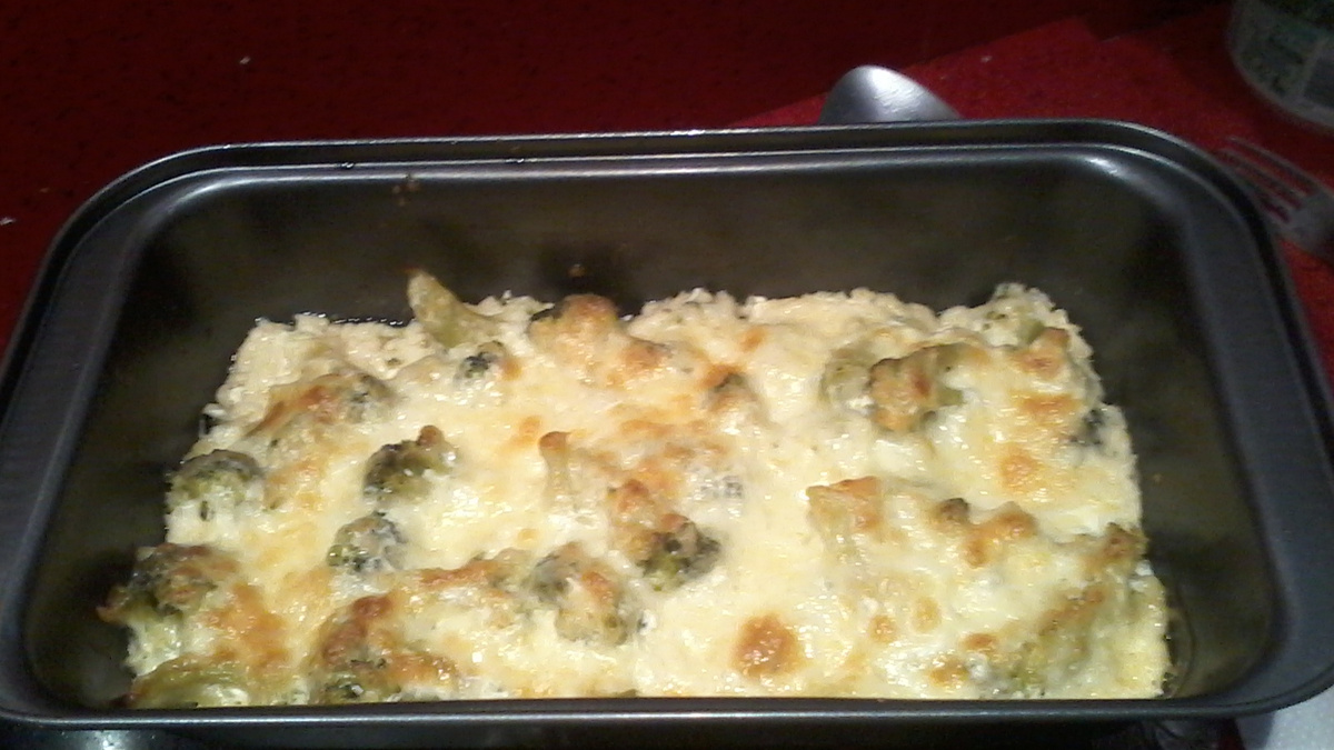Brócolis gratinado
