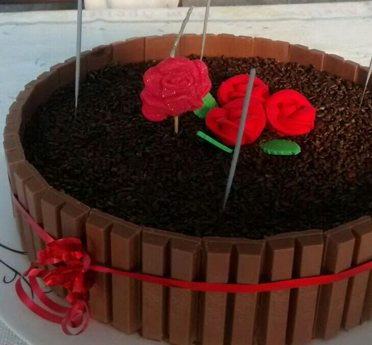 Bolo kit kat do Matte