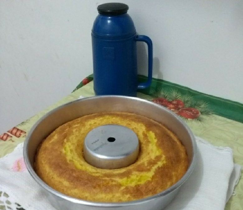 Bolo de milho natural sem farinha