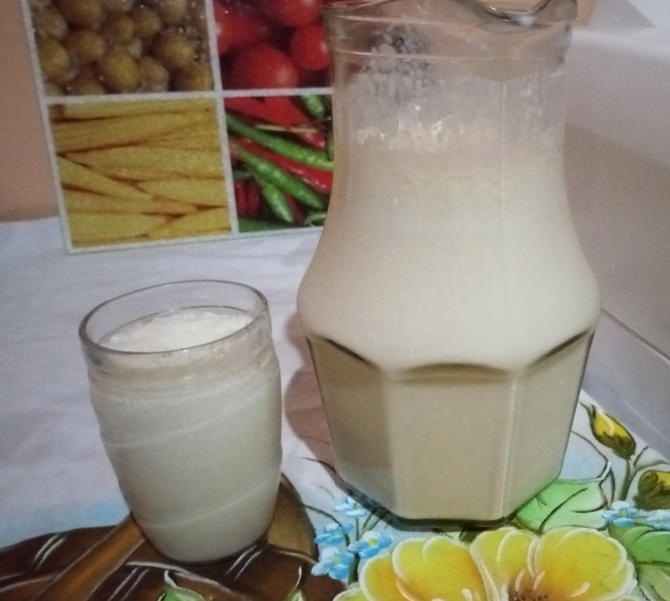 Suco de cupuaçu cremoso