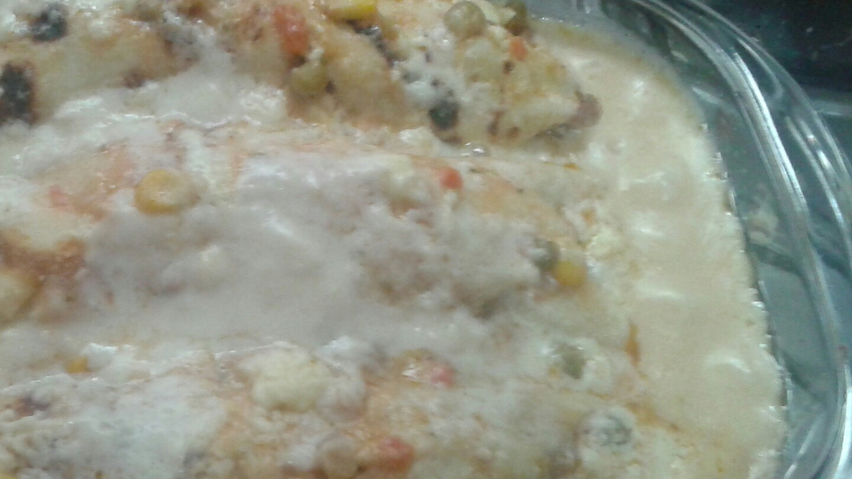 Panqueca de carne de soja