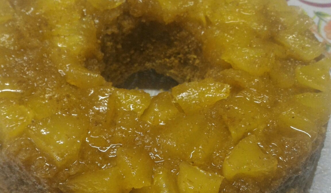 Bolo de maçã fit