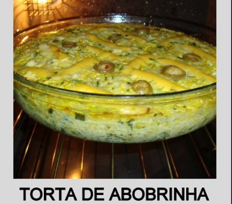 Torta de abobrinha do Lúcio Cezar