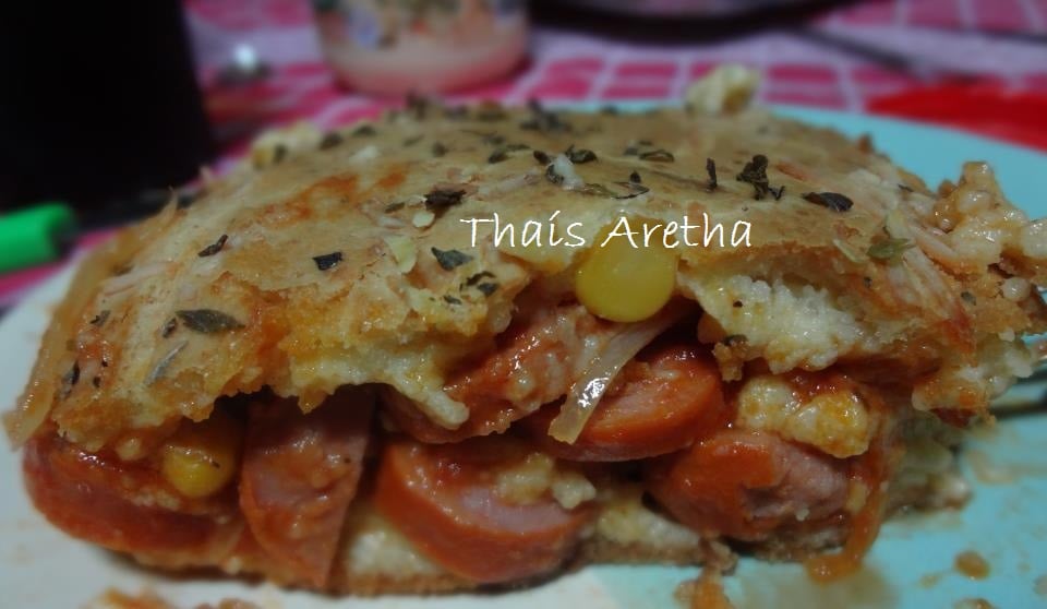 Cachorro quente de forno (delicioso)