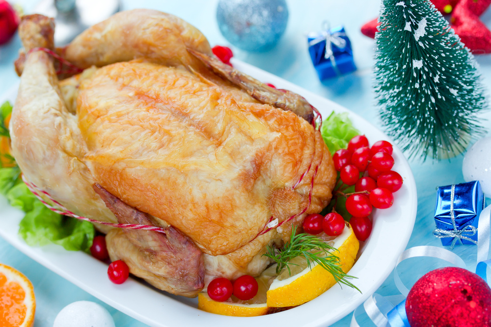 Frango assado ao suco de laranja