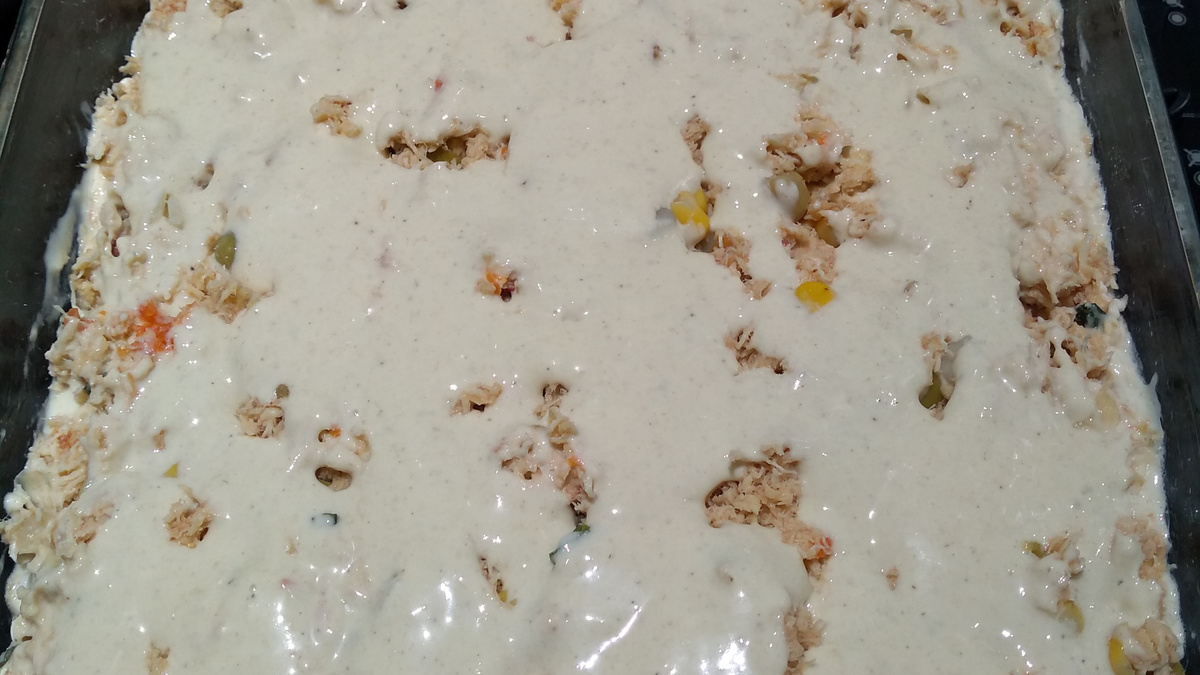 Torta salgada fofinha