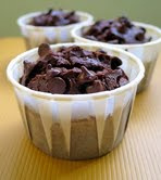 Cupcake de brownie light