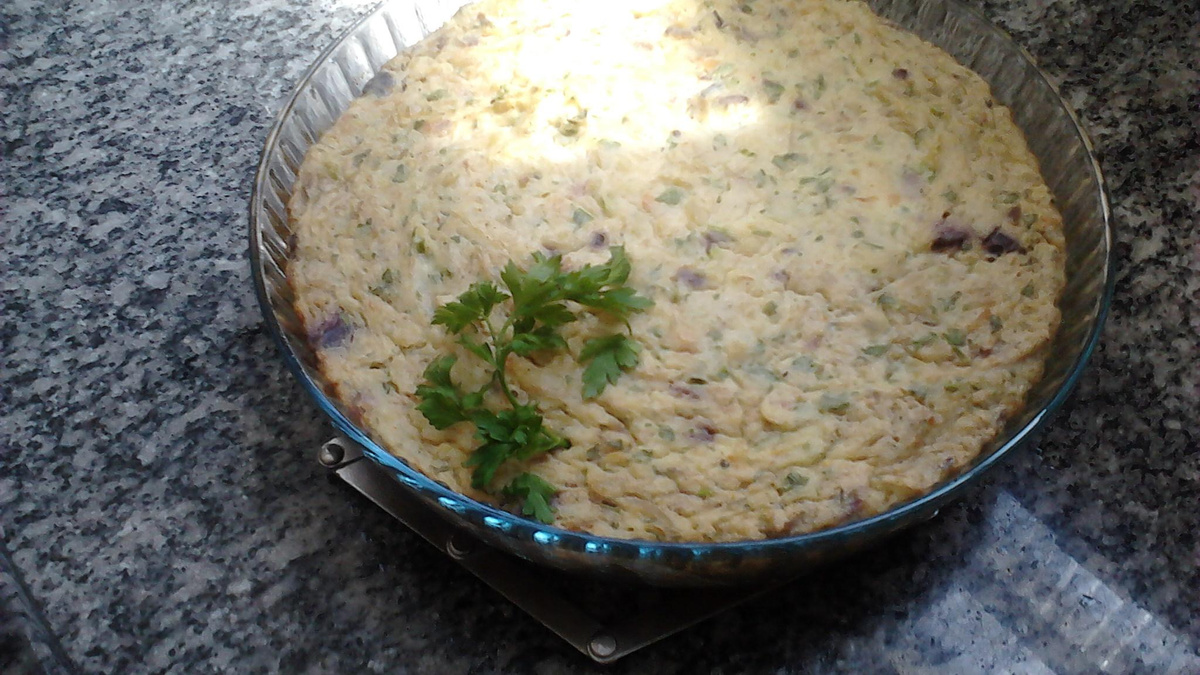 Souflé de bacalhau