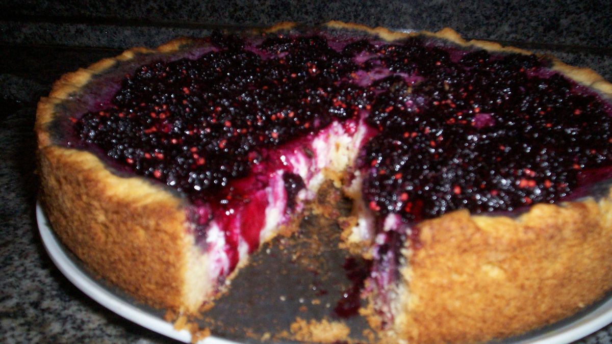 Torta de amoras