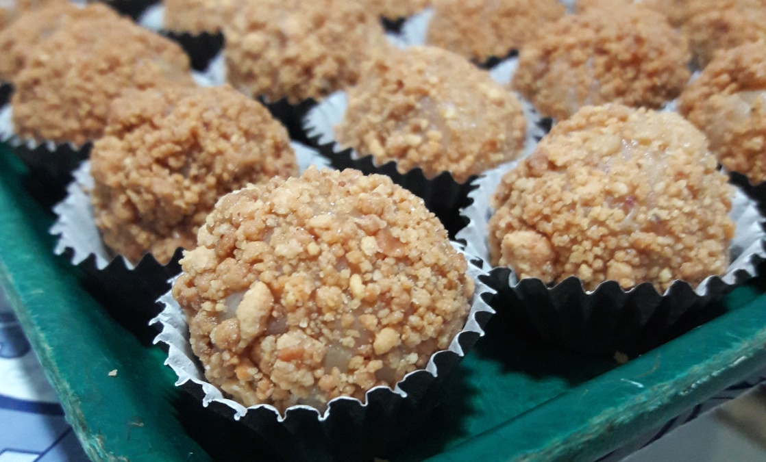 Brigadeiro de paçoca