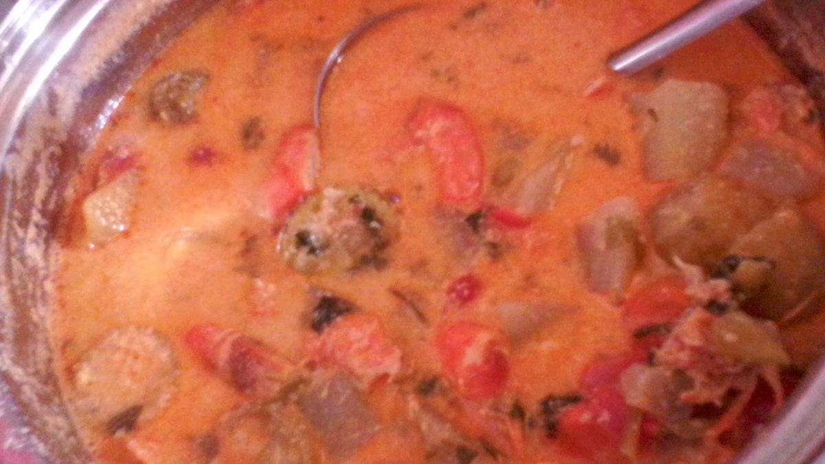 Sopa de camarão