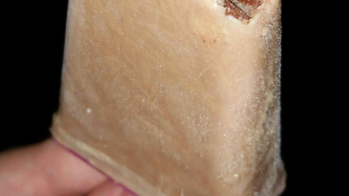 Picolé de chocolate