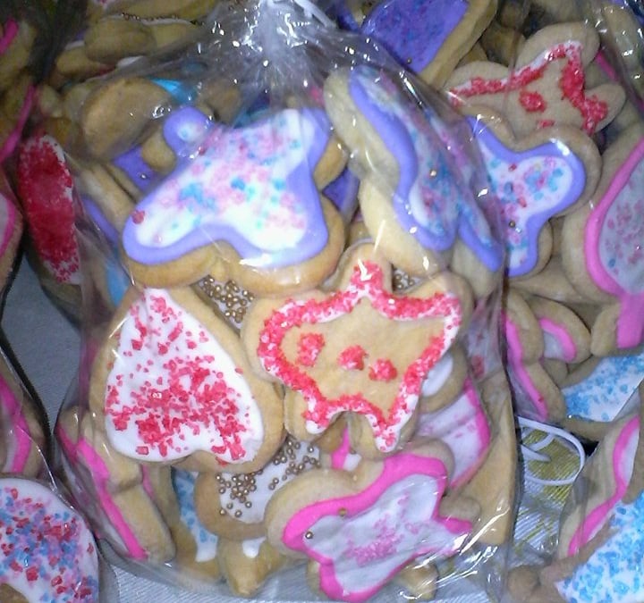 Bolacha de natal sem lactose