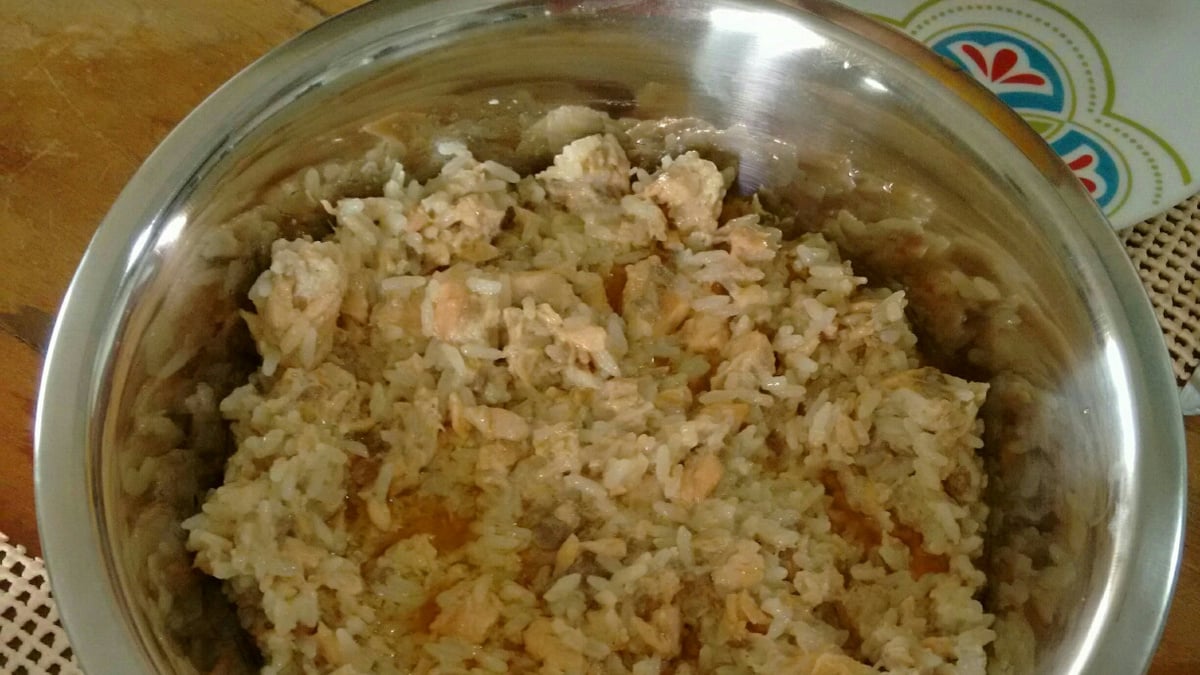 Risoto ao Salmão