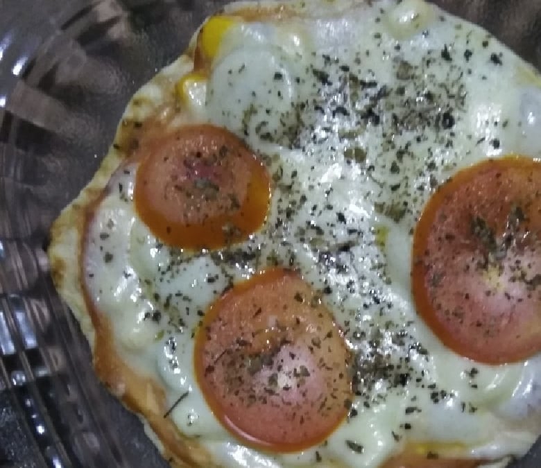 Pizza de frigideira rápida