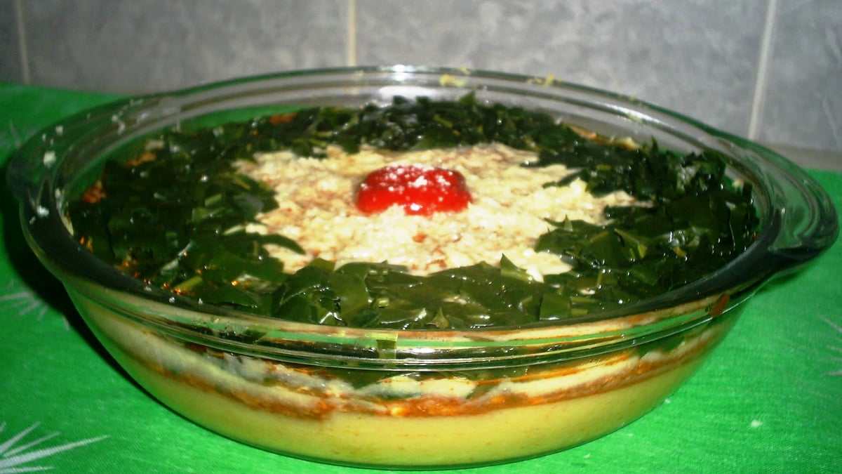 Polenta com ora-pro-nobis