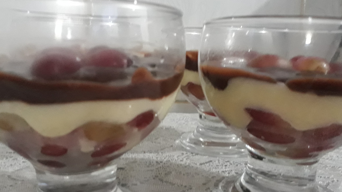 Doce maravilhoso de uva