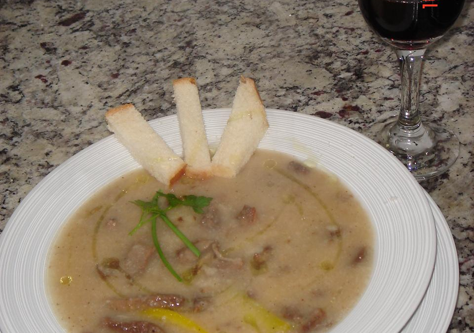 Sopa cremosa