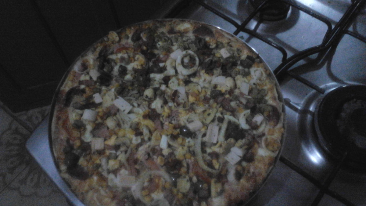 Massa de Pizza para 2 casais