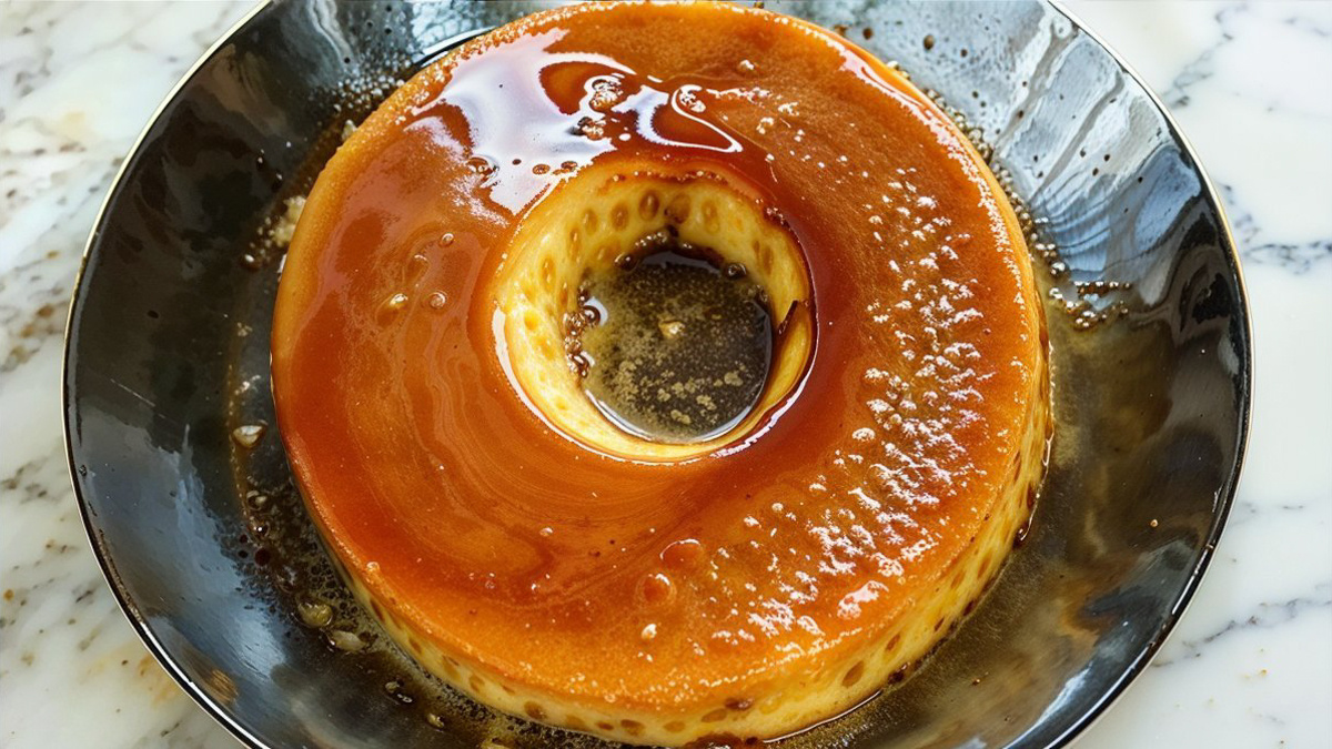 Pudim de geladeira (igual ao pudim de forno)