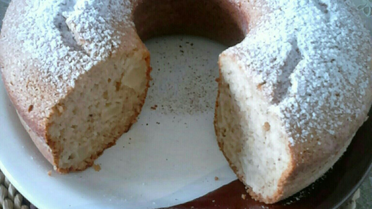 Bolo de maçã