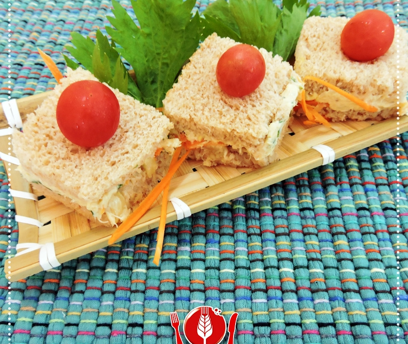 Mini sanduíche de atum da ABIMAPI