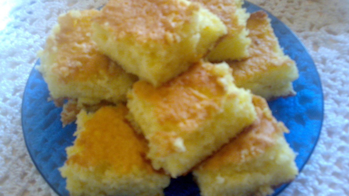 Bolo fofinho de laranja