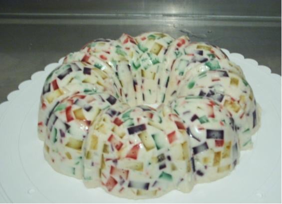 Gelatina em Mosaico