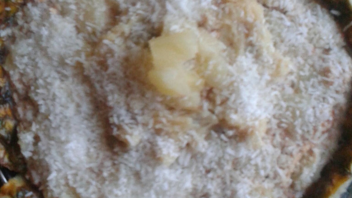 Torta de Biscoito Maisena com Abacaxi