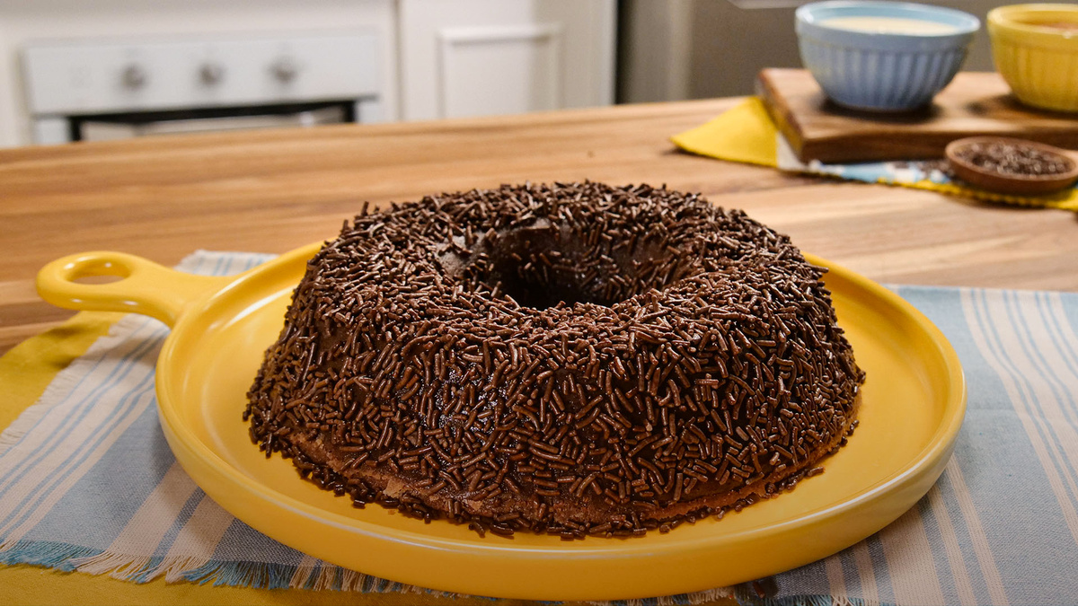 Brigadeirão na Airfryer