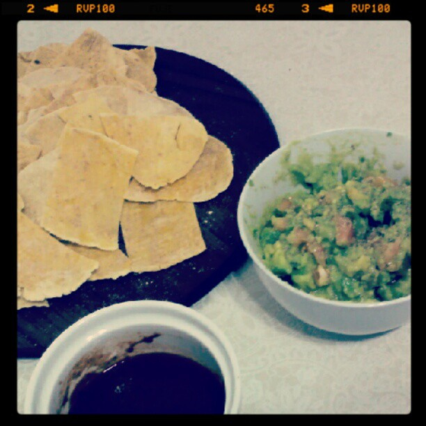 Tortillas (para acompanhar guacamole)