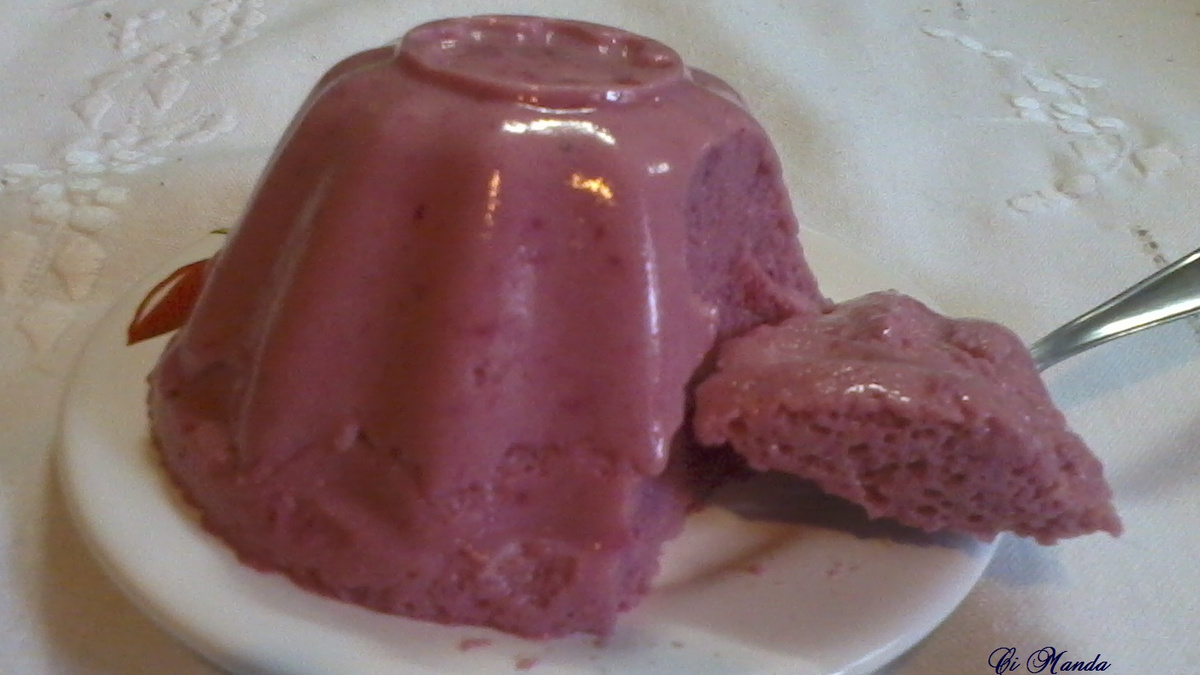 Iogurte com gelatina