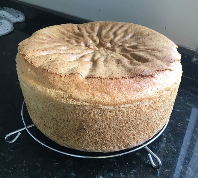 Pão-de-ló sem glúten e sem lactose